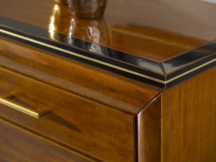 23.203 - Credenza con ante intarsiate e inserto in metallo - immagine 3