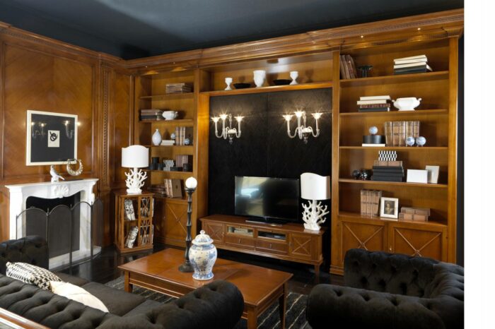 Boiserie Stile Desideri Intarsiato - Boiserie Desideri con intarsi