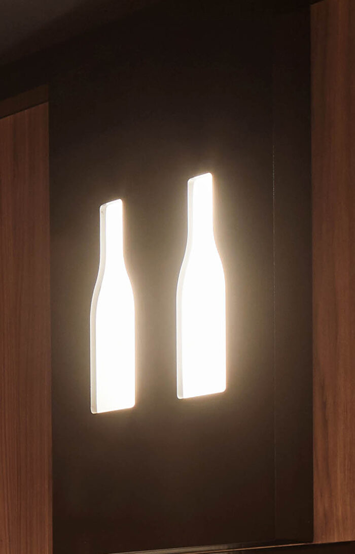 70.07 - Lampada da muro a luce led